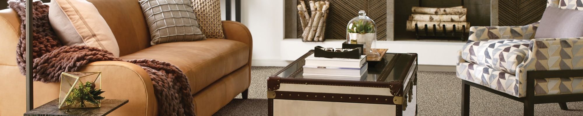 Cappuccino color living room from Southwest Floors in Seven Hills, OH
