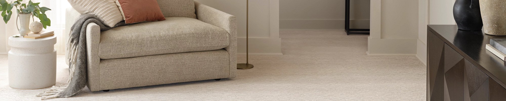 Living room with beige carpet from Southwest Floors in Seven Hills, OH